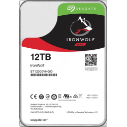 HDD Seagate IronWolf, 12TB, 7200RPM, SATA III