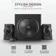 Sistem audio Trust Yuri 2.1, 60W, negru Sistem audio Trust Yuri 2.1, 60W, negru