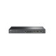 TP-LINK Omada Router VPN Multi-WAN cu Porturi 10G, ER8411, Interfata: 2× Porturi 10GE SFP+ (1× WAN, 1× WAN/LAN), 1× Port WAN/LAN SFP Gigabit, 8× Porturi WAN/LAN RJ45 Gigabit,  1× Port RJ45 pe console, 2× Porturi USB 3.0, Memorie ram: 4 GB DDR4, Flash: 4MB