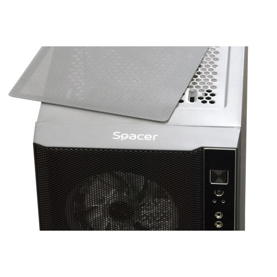 Carcasa Spacer Rainbow, ATX, MidTower, Gaming, fara sursa, sticla securizata, 4 x fan, USB 2.0 x 2, USB 3.0 x 1, mesh, fan controller (inclusiv RGB), telecomanda, „SPCS-GC-RAINBOW” Carcasa Spacer Rainbow, ATX, MidTower, Gaming, fara sursa, sticla securizata, 4 x fan, USB 2.0 x 2, USB 3.0 x 1, mesh, fan controller (inclusiv RGB), telecomanda, „SPCS-GC-RAINBOW”