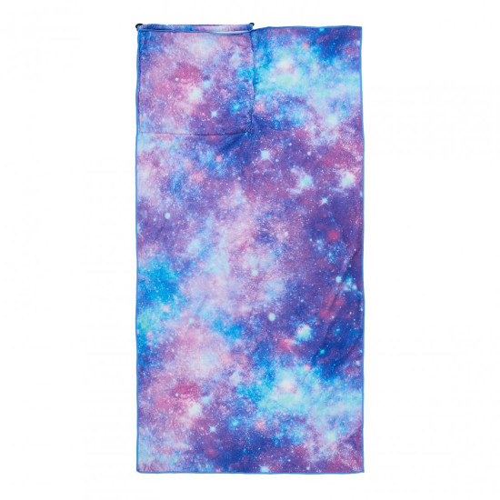 Beach Towel with bagpack 70x140 cm Material : 100% Polyester, Density 220 GSM