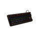 Tastatura Mecnaica Spacer SPKB-MK-IMMORTAL cu fir, USB, switch-uri mecanice albastre, 50 mil. apasari, 87 taste, anti-ghosting 28 taste, anti-spill, black