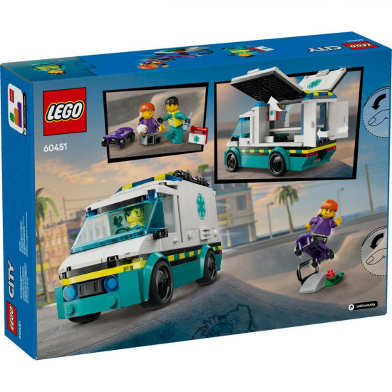 AMBULANTA DE URGENTE, LEGO 60451