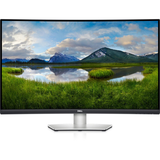 Monitor Dell 32'' S3221QSA, 80.01 cm, Maximum preset resolution: 3840 x 2160 at 60 Hz, Screen type Active matrix-TFT LCD, Panel type Vertical Alignment, Backlight LED edgelight system, Faceplate coating Anti-glare with 3H hardness, Haze 25%, Aspect ratio 