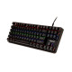 Tastatura Mecnaica Spacer SPKB-MK-IMMORTAL cu fir, USB, switch-uri mecanice albastre, 50 mil. apasari, 87 taste, anti-ghosting 28 taste, anti-spill, black