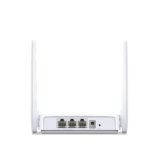 Router Wireless Mercusys N 300 Mbps, MW301R; Standarde Wireless: IEEE 802.11n, IEEE 802.11g, IEEE 802.11b, Frecventa: 2.4 - 2.4835GHz, Rata semnal: 11n: Up to 300Mbp, 11g: Up to 54Mbps, 11b: Up to 11Mbps, Interfata: 2 10/100Mbps LAN, 1 10/100Mbps WAN, Ant