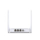 Router Wireless Mercusys N 300 Mbps, MW301R; Standarde Wireless: IEEE 802.11n, IEEE 802.11g, IEEE 802.11b, Frecventa: 2.4 - 2.4835GHz, Rata semnal: 11n: Up to 300Mbp, 11g: Up to 54Mbps, 11b: Up to 11Mbps, Interfata: 2 10/100Mbps LAN, 1 10/100Mbps WAN, Ant