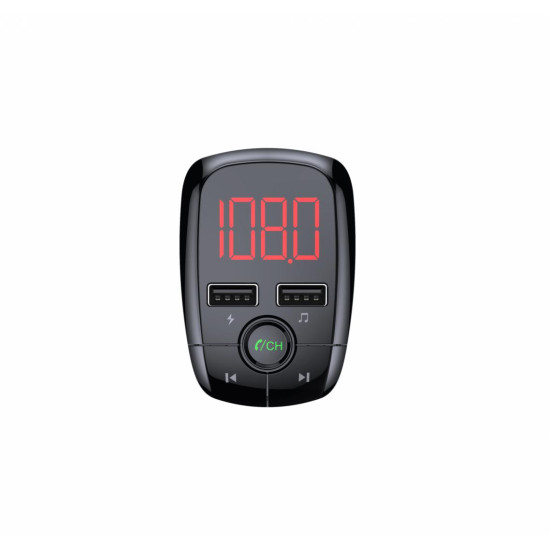 Modulator FM Serioux ABFM50, Bluetooth 5.0 , raza actiune de până la 5 m, voltaj intrare: 1x DC 12V/24V ,2 porturi USB: 1x USB DC5V 2.4A Max 1 x USB audio (pana la 32 GB), slot MicroSD (pana la 32 GB), format muzica: MP3/WMA/WAV, frecvența FM: 87.5MHz - 1 Modulator FM Serioux ABFM50, Bluetooth 5.0 , raza actiune de până la 5 m, voltaj intrare: 1x DC 12V/24V ,2 porturi USB: 1x USB DC5V 2.4A Max 1 x USB audio (pana la 32 GB), slot MicroSD (pana la 32 GB), format muzica: MP3/WMA/WAV, frecvența FM: 87.5MHz - 1