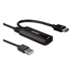 Convertor Lindy HDMI 4K60 la DisplayPort 1.2