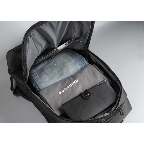 Rucsac notebook Serioux, SMART TRAVEL ST9588, dimensiuni: 32 x 19 x 46 cm, rezistent la apa, compartimente multiple, compartiment separat pentru notebook: max. 15.6 Rucsac notebook Serioux, SMART TRAVEL ST9588, dimensiuni: 32 x 19 x 46 cm, rezistent la apa, compartimente multiple, compartiment separat pentru notebook: max. 15.6