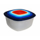 SET 7 CASEROLE PATRATE CU CAPACE,PLASTIC SET 7 CASEROLE PATRATE CU CAPACE,PLASTIC