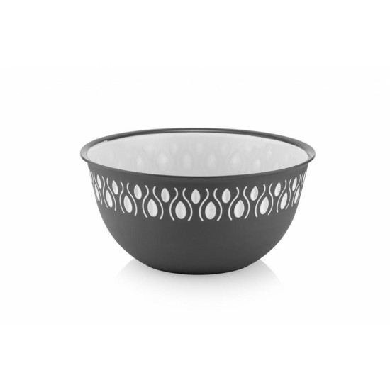 SET 4 BOLURI PLASTIC, 16/20/24/28 CM, GRI, ART OF DINNING BY HEINNER SET 4 BOLURI PLASTIC, 16/20/24/28 CM, GRI, ART OF DINNING BY HEINNER