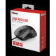 Mouse Trust Carve, USB Mouse, negru