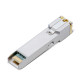 Modul SFP TP-Link 10G BASE-T RJ45 SFP+, TL-SM5310-T, Standarde si Protocoale: IEEE Std 802.3, 802.3ab, 802.3bz, 82.3an, Data Rate: 10.3 Gbps, Interfata: 1× 10G RJ45 Port.