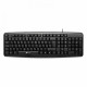 Tastatura Serioux 9400 ROMANIA, cu fir, RO layout, neagra, 104 taste, USB