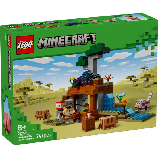 EXPEDITIA DE MINERIT CU TATU, LEGO 21269