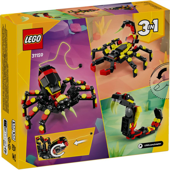 ANIMALE SALBATICE: PAIANJEN, LEGO 31159