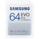 Card de Memorie SDXC Samsung Evo Plus, MB-SC64K/EU, 64GB, Class U1, V10 Card de Memorie SDXC Samsung Evo Plus, MB-SC64K/EU, 64GB, Class U1, V10