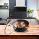 CRATITA ALUMINIU TURNAT+CAPAC,16x7.5 CM, 1.2 L, DARK LINE,COOKING BY HEINNER CRATITA ALUMINIU TURNAT+CAPAC,16x7.5 CM, 1.2 L, DARK LINE,COOKING BY HEINNER