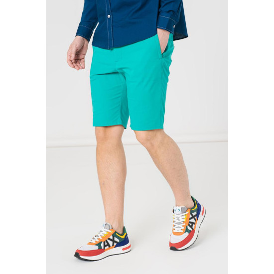 PANTALONI SCURT CASUAL BARBATI GREEN L