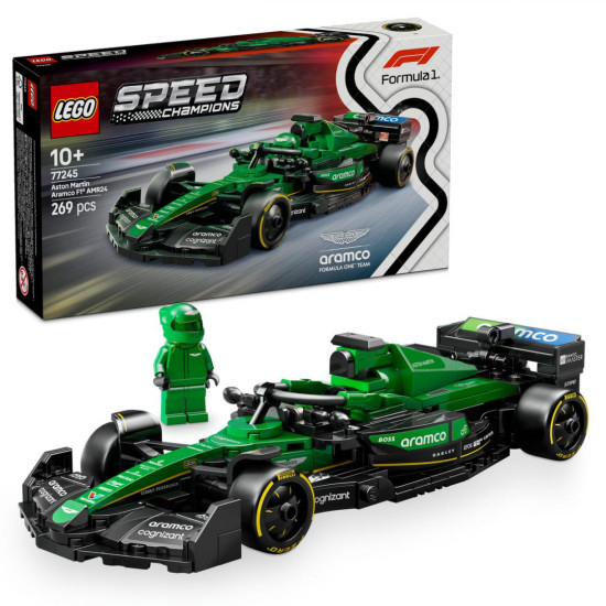 ASTON MARTIN ARAMCO F1 AMR24, LEGO 77245 ASTON MARTIN ARAMCO F1 AMR24, LEGO 77245