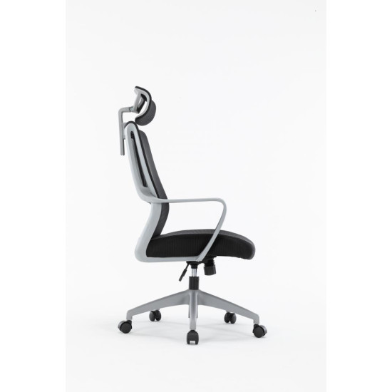 SCAUN OFFICE SERIOUX SHARK GREY