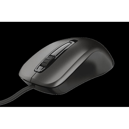 Mouse Trust Carve, USB Mouse, negru