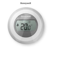 Termostat ambiental Honeywell T87RF2083 fara fir si afisaj LCD, IP20, dimensiuni:84 x 33 mm, temperatura de functionare :5°C - 35°C, baterii :2 BUC * AA.