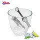 FRAPIERA STICLA CU CLESTE INOX 800 ML