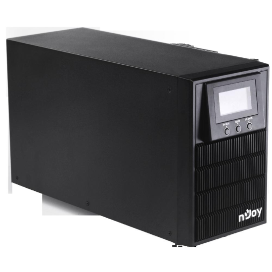 UPS nJoy Aten PRO 1000, 1000VA/800W, On-line (double convension UPS), LCD Display, 3 Prize Schuko cu Protectie, Tower, Smart SNMP & USB & RS- 232, Efficiency up to 88%, Software management