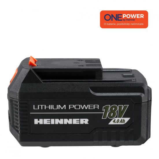 ONE POWER by HEINNER ACUMULATOR 18V 4.0Ah LI-ION ONE POWER by HEINNER ACUMULATOR 18V 4.0Ah LI-ION