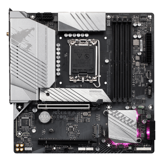 Placa de baza Gigabyte B760M AORUS ELITE AX LGA1700