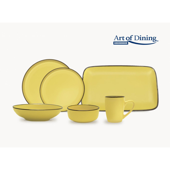 SET 2 PLATOURI CERAMICA 32x20 CM, MEDEEA