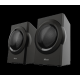 Sistem audio Trust Yuri 2.1, 60W, negru Sistem audio Trust Yuri 2.1, 60W, negru