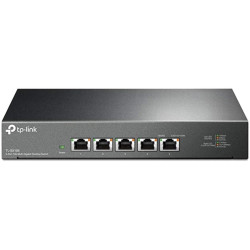 Switch TP-Link TL-SX105, 5 porturi 10G, Desktop, metal, Standarde și Protocoale: IEEE 802.3, 802.3u, 802.3ab, 802.3x, 802.1p, 802.3an, 802.3bz, Interfață: 5 × 100Mbps / 1Gbps / 2.5Gbps / 5Gbps / 10Gbps Porturi, Negociere automată, Auto-MDI / MDIX, Fără ve