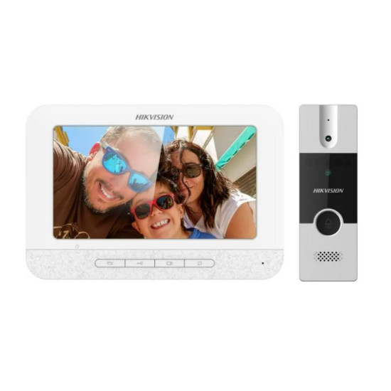 Set videointerfon color Hikvision DS-KIS202T; montaj pe 4fire; setulesteformat din post exterior DS-KB2411-IM si monitorinteriorDS- KH2220;Descriere post exterior DS-KB2411-IM : PostvideointerfonexterioHikvision DS-KB2411-IM; instalare pe 4 fire;PinholeCa Set videointerfon color Hikvision DS-KIS202T; montaj pe 4fire; setulesteformat din post exterior DS-KB2411-IM si monitorinteriorDS- KH2220;Descriere post exterior DS-KB2411-IM : PostvideointerfonexterioHikvision DS-KB2411-IM; instalare pe 4 fire;PinholeCa