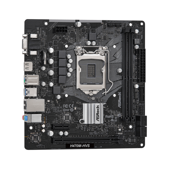 Placa de baza ASRock H470M-HVS, Socket 1200