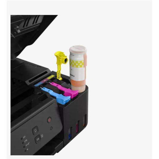 Imprimanta inkjet color CISS Canon PIXMA G1430, dimensiune A4 (Printare), viteza 11ipm alb-negru, 6ipm color, rezolutie printare 4800x1200 dpi, imprimare fara margini, alimentare hartie 100 coli,interfata: USB Hi-Speed, consumabile:GI-41 4528C001AA, 4543C