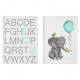 Set 2 tablouri decorative Elefant