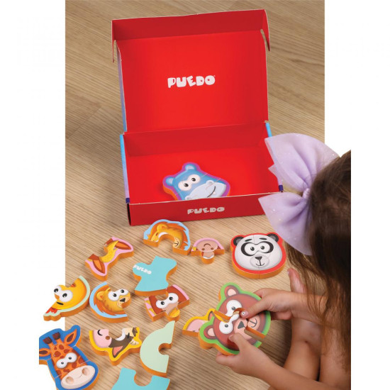 PUZZLE BABY DIN SPUMA, 21 PIESE