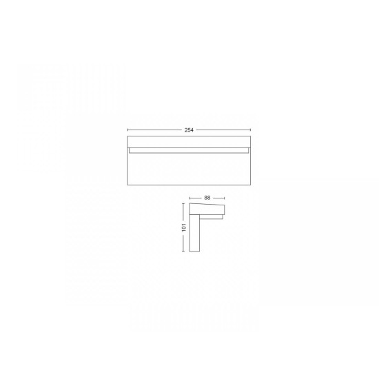 Aplica LED RGB pentru exterior Philips Hue Nyro, 13.5W (42W), 1000 lm, lumina alba si color (2000-6500K), IP44,88x254x101mm, Negru Aplica LED RGB pentru exterior Philips Hue Nyro, 13.5W (42W), 1000 lm, lumina alba si color (2000-6500K), IP44,88x254x101mm, Negru