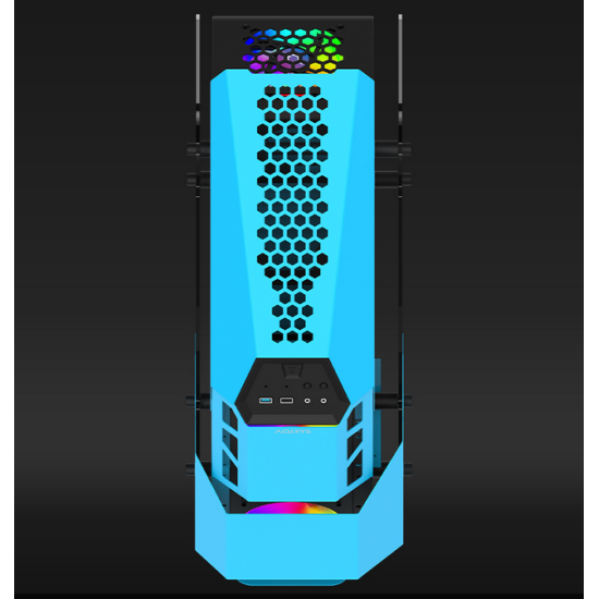 Carcasa Aqirys Procyon Mid Tower  Case type: Mid Tower Materials: Tempered Glass (left & right side panel), 0.7 mm SPCC steel, ABS M/B support: Mini-ITX, Micro-ATX, ATX PSU support: ATX, 175 mm maximum length (bottom installation) VGA support: 330 mm maxi