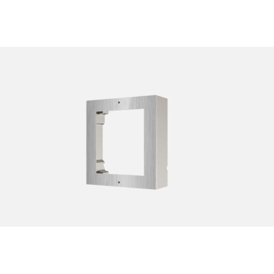Panou frontal pentru un modul videointerfon modular Hikvision DS-KD- ACW1/S; montare aplicata; material otel inoxidabil; dimensiuni: 117mm x 1 07mm x4mm; Panou frontal pentru un modul videointerfon modular Hikvision DS-KD- ACW1/S; montare aplicata; material otel inoxidabil; dimensiuni: 117mm x 1 07mm x4mm;