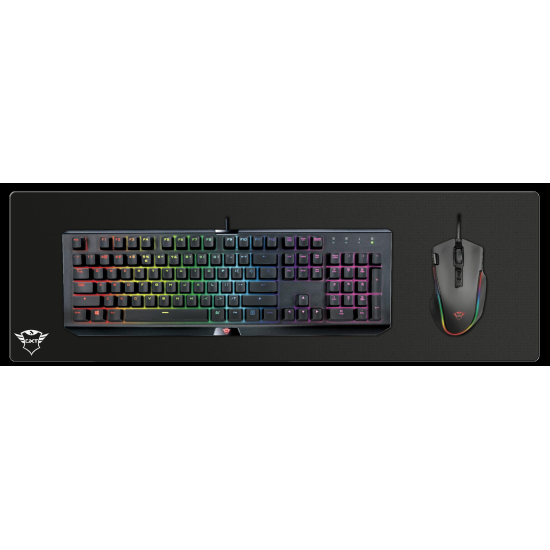 Mouse pad Trust GXT 758 Gaming Mouse Pad XXL, negru Mouse pad Trust GXT 758 Gaming Mouse Pad XXL, negru