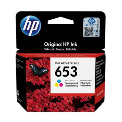 Cartus cerneala HP 3YM74AE Color Nr.653 200ini,HP DeskJet Plus Ink Advantaje 6075 AIO, DeskJet Plus Ink Advantaje 6475 AIO