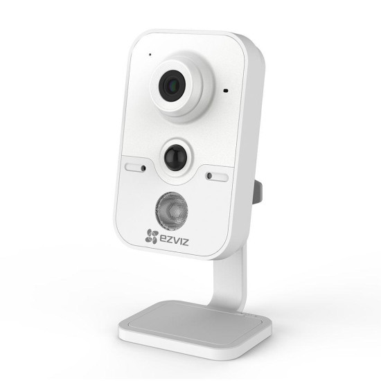 Camera supraveghere cube Ezviz CS-CV100-B1-31WPFR, HD720P, 1280 x 720, comunicare audio bidirectionala, suporta detectie PIR si push notification catre aplicatia de mobil, senzor: 1/3