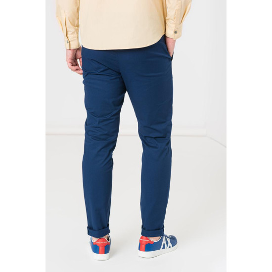 PANTALONI LUNG CASUAL BARBATI  NAVY XXL