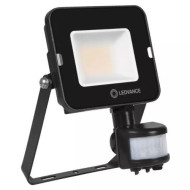 Proiector LED cu senzor de miscare si lumina Ledvance Compact, 20W, 220- 240V, 2000 lm, lumina neutra (4000K), IP65/IK06, 165x53x122mm, aluminiu, Negru