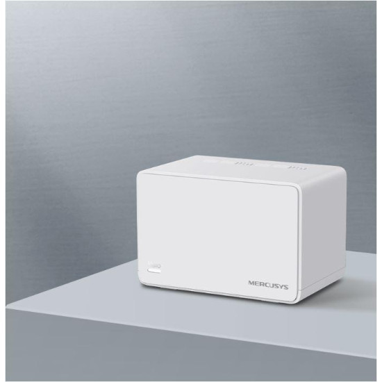 Mercusys AX3000 Whole Home Wi-Fi system HALO H80X(3-PACK),wi-fi 6 Dual-Band, Standarde Wireless: IEEE 802.11ax/ac/n/a 5 GHz, IEEE 802.11ax/n/b/g 2.4 GHz, viteza wireless: 2402 Mbps on 5 GHz, 574 Mbps on 2.4 GHz, Securitate wireless: WPA-PSK/WPA2-PSK/WPA3,