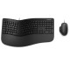 Kit tastatura + mouse Microsoft Ergonomic for Business, negru